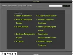 Sites similar to articlesdirectoryonline.com