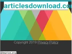 Sites similar to articlesdownload.com