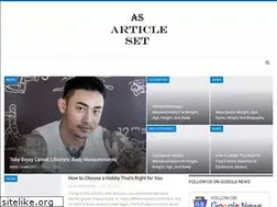 Sites similar to articleset.com
