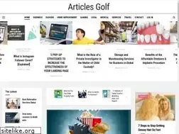 Sites similar to articlesgolf.com
