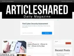 Sites similar to articleshared.com