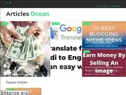Sites similar to articlesocean.com