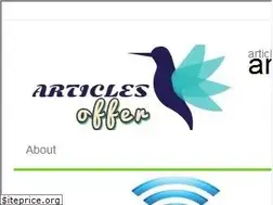 Sites similar to articlesoffer.com