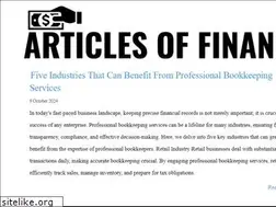 Sites similar to articlesoffinance.com