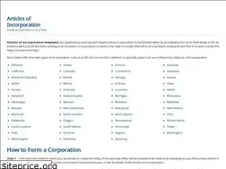 Sites similar to articlesofincorporation.org