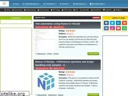 Sites similar to articlesontesting.com