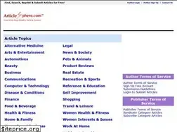Sites similar to articlesphere.com