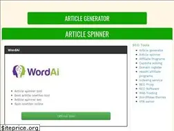 Sites similar to articlespinner.xyz