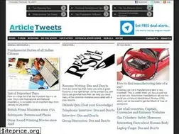 Sites similar to articletweets.com