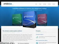 Sites similar to articlevisa.com