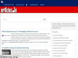 Sites similar to articlez.in