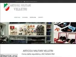 Sites similar to articolimilitarivelletri.it