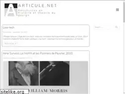Sites similar to articule.net