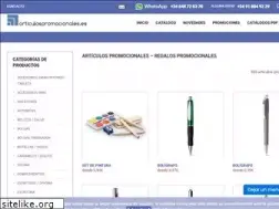 Sites similar to articulospromocionales.es