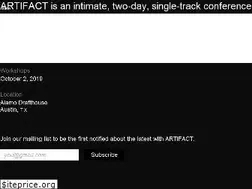 Sites similar to artifactconf.com