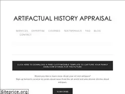 Sites similar to artifactualhistory.com
