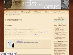 Sites similar to artifexinopere.com