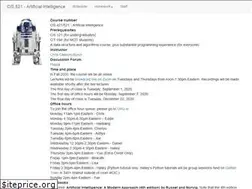 Sites similar to artificial-intelligence-class.org