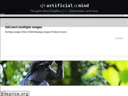 Sites similar to artificial-mind.net