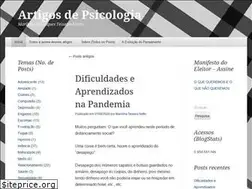 Sites similar to artigosdepsicologia.wordpress.com