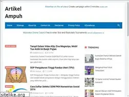 Sites similar to artikelampuh.blogspot.com
