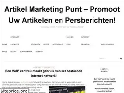 Sites similar to artikelmarketingpunt.nl