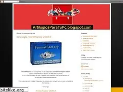 Sites similar to artilugiosparatupc.blogspot.com