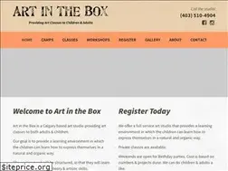 Sites similar to artinthebox.ca