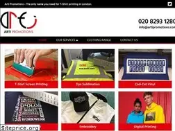 Sites similar to artipromotions.com