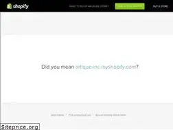 Sites similar to artique-inc.shopify.com