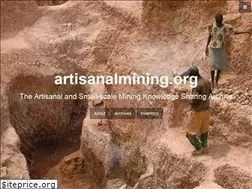 Sites similar to artisanalmining.org