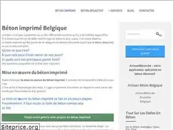 Sites similar to artisanbeton.be