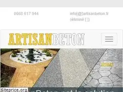 Sites similar to artisanbeton.fr
