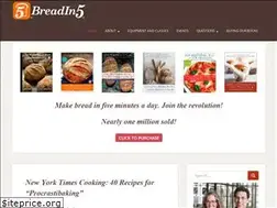 Sites similar to artisanbreadinfive.com