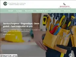Sites similar to artisanducuivre.fr