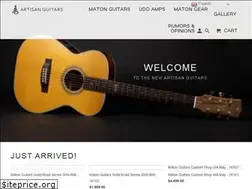 Sites similar to artisanguitars.com