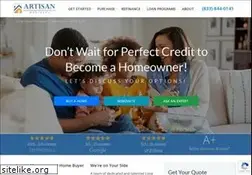 Sites similar to artisanhomemortgage.com