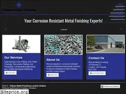 Sites similar to artisanmetalfinishing.com