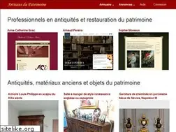 Sites similar to artisans-du-patrimoine.fr