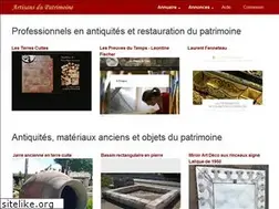 Sites similar to artisans-patrimoine.fr