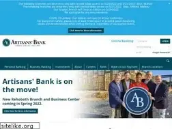 Sites similar to artisansbank.com