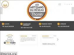 Sites similar to artisansdureseauthonin.com