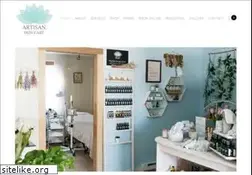 Sites similar to artisanskincarespa.com