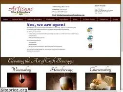 Sites similar to artisanswineandhomebrew.com