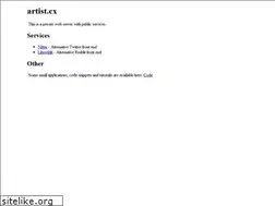Sites similar to artist.cx