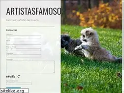 Sites similar to artistasfamosos.com