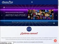 Sites similar to artistasperu.com