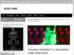 Sites similar to artistasseanunidos.com
