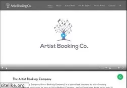 Sites similar to artistbookingcompany.com