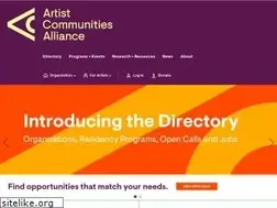 Sites similar to artistcommunities.org